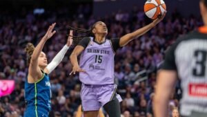 Playoff-bound Valkyries hit road, starting in Chicago
