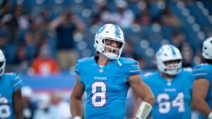 QB Will Levis, others hit free agency after clearing waivers