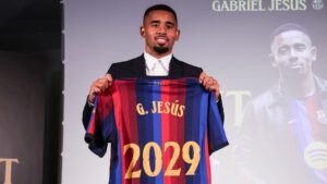 Barcelona Completes Transfer Deadline Day Deal For Gabriel Jesus From Arsenal