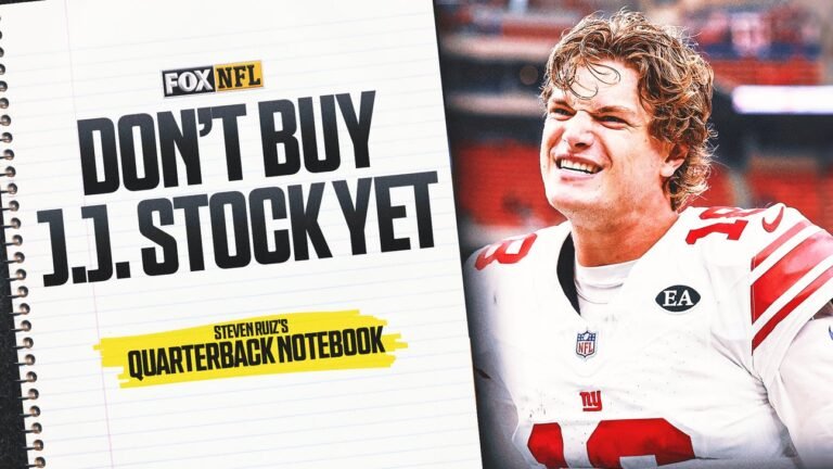 QB Notebook: Settle Down With Your J.J. McCarthy Narratives; Time To Bench Daniel Jones? QB Notebook: Settle Down With Your J.J. McCarthy Narratives; Time To Bench Daniel Jones?
