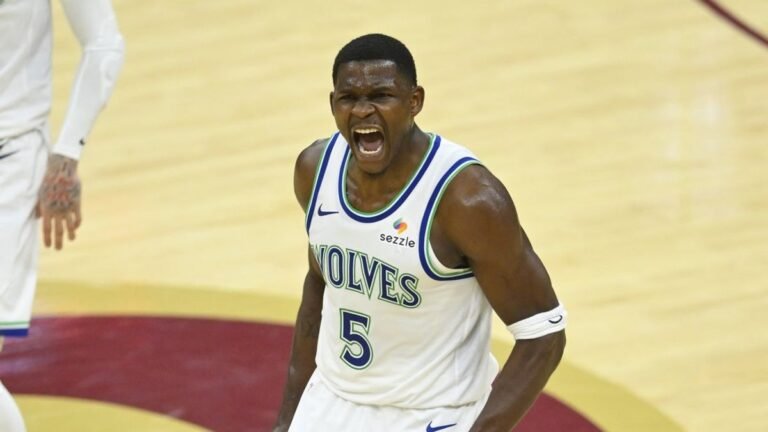 Report: Wolves star Anthony Edwards (knee) out up to 2 months Report: Wolves star Anthony Edwards (knee) out up to 2 months