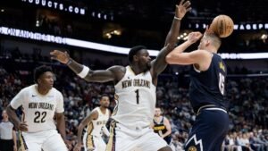 NBA roundup: Nikola Jokic’s 200th triple-double leads Nuggets past Pelicans