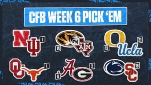 CFB Pick ‘Em: Top Week 6 Games, Including Alabama-Georgia, Oregon-UCLA, More