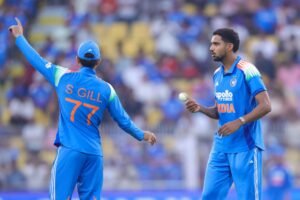We were unable to play the bowling line-up that we would like to