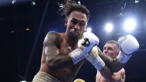 Ben Whittaker clings on to outpoint Conor Wallace as he endures final round fright to claim unanimous decision win | Boxing News Ben Whittaker clings on to outpoint Conor Wallace as he endures final round fright to claim unanimous decision win | Boxing News