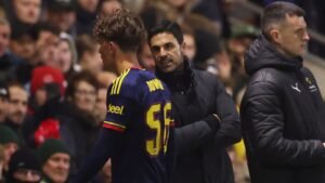 Max Dowman red card: Arsenal boss Mikel Arteta explains his reaction to 16-year-old after sending off in Carabao Cup exit to Fleetwood Town | Football News