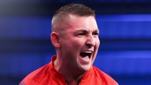 World Grand Prix Darts semi-finals LIVE! Gerwyn Price takes on Nathan Aspinall before Luke Humphries plays James Wade at Mattioli Arena in Leicester | Darts News